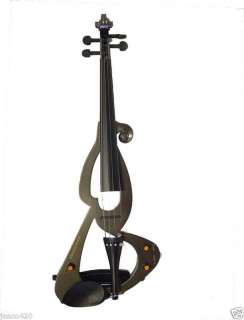 ViolinSmart Sojing Electric Silent Violin (4/4 Full Size, BLACK 