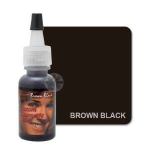  Brown Black EYELINER Permanent Makeup Cosmetic Tattoo Ink 