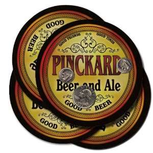  PINCKARD Family Name Beer & Ale Coasters 