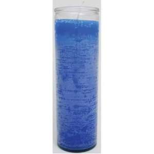  Blue 7 day jar candle 