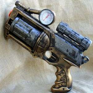 Steampunk Gun Nerf Maverick N Strike Victorian Gothic soft dart HALO 