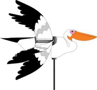 Flying Pelican Wind Spinner Whirligig Wind Twister  