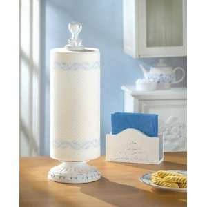  Paper Towel Holder with Matching Napkin Holder