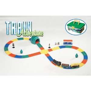  Train Adventure Playset in carrying Case: Toys & Games
