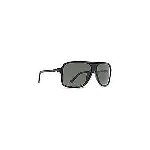  Von Zipper Stache (Black Satin/Grey)   Sunglasses 2012 