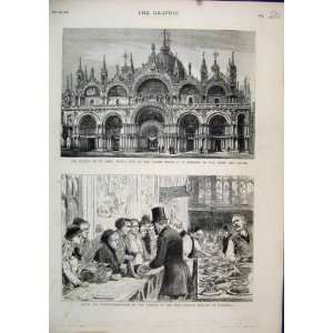  1879 Church St Mark Venice Lord Mayor Banquet Guildhall 