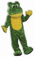 Deluxe Plush Frog Adult Mascot Costume Standard Size NEW  