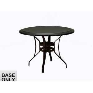   Cast Aluminum Round Patio Bar Table Base Only: Patio, Lawn & Garden