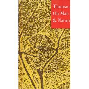  On man & nature Henry David Thoreau Books