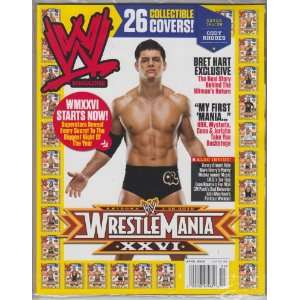  WWE Magazine Cody Rhodes Cover April 2010: Editors Of WWE 