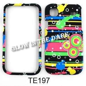 CELL PHONE CASE COVER FOR SAMSUNG VIBRANT T959 GLOW RAINBOW ZEBRA ON 