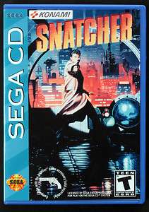 Snatcher Sega CD   Protective Case for Collectors   *No Game*  