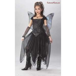 Goth Fairy Princess Child Costume (Large): Toys & Games