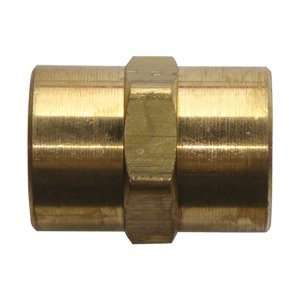 Interstate Pneumatics FPC460 1/4 Inch FPT x 3/8 Inch FPT Brass Female 