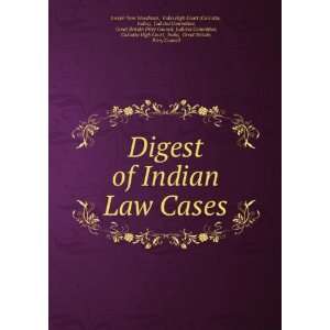  Digest of Indian Law Cases India High Court (Calcutta 