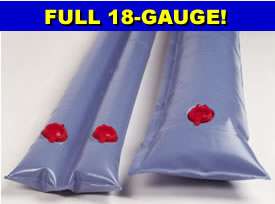 25 x 50 Pool 30 x 55 GR Cover With 20 HD Water Tubes  