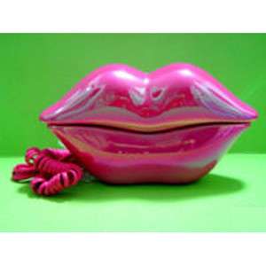 RARE Vivid Marilyn Monroe Pink Lip Kiss Telephone Phone  