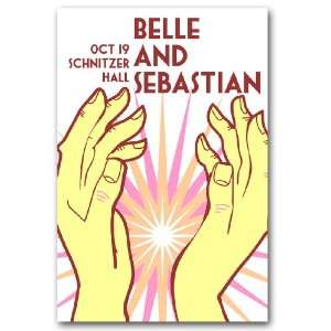 Belle and Sebastian Poster   Sy Concert Flyer