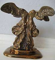 Salvador Dali NIKE WINGED ANGEL WINGED VICTORY Gold Sculpture  
