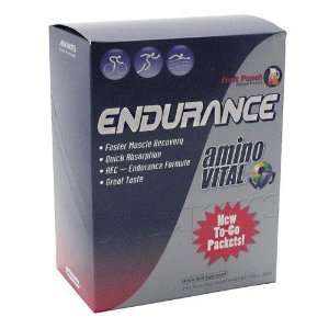  Amino Vital Endurance Fruit Punch, Box of 5 Packets 