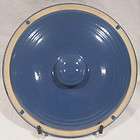 Vintage Blue Stoneware Lid 9 1/2   Red Wing? Crock