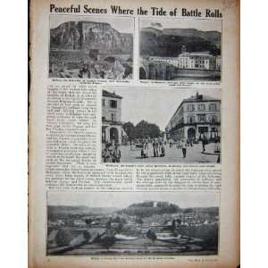  1914 WW1 Bitsch German Fortress Town Alsatian Namur