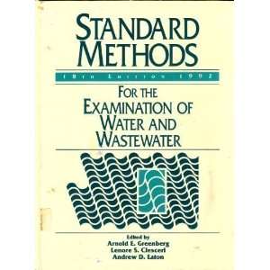  Standard Methods For the Examination of Water and Wastewater 