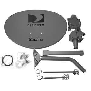Directv Slimline Slspf / Sl5s   No Lnb [slspf]  5 Satellite Dish 