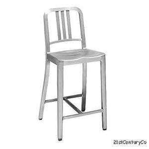 NAVY COUNTER STOOL EMECO LIFETIME WARRANTY FROM FACTORY  
