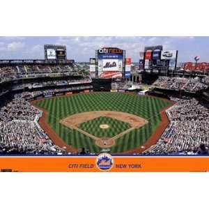 Mets   Citi Field 09 Poster (34.00 x 22.00):  Home 