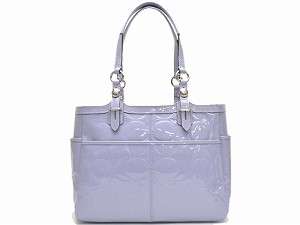 NWT COACH EMBOSSED LEATHER GALLERY TOTE BAG F16564  