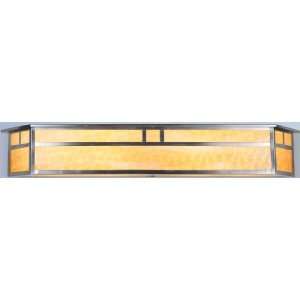  38W Hyde Park Double Bar Mission Vanity Light: Home 