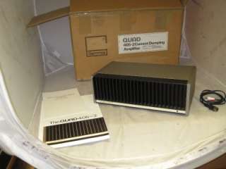 QUAD 405 2 power amp , serviced, boxed  