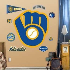  Milwaukee Brewers Classic Logo Fathead NIB: Everything 