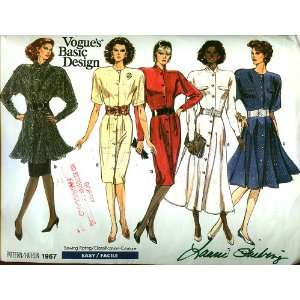   Tunic Dress & Skirt Pattern (Sz 8 10 12) Vogue Pattern Service Books