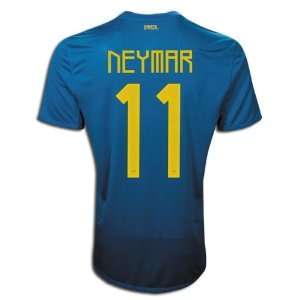    Nike Brazil 11/12 NEYMAR Away Soccer Jersey