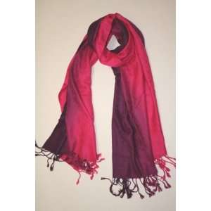  Pretty Two Tone Gradient Scarf   Great Gift to Your Love 
