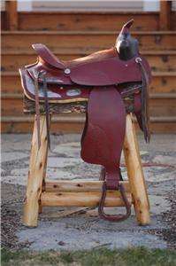 Country Western Furniture, Rustic Bar Stools, Saddle, 110 lbs., Set of 