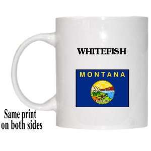    US State Flag   WHITEFISH, Montana (MT) Mug 