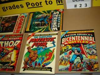 1970s Marvel TREASURY Package Deal 10 Different S.HERO  
