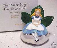 NEW Lenox Disney Magic Thimble Collection ALICE  