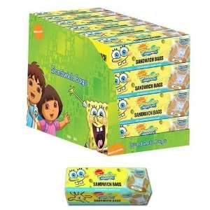    20 Spongebob Squarepants Sandwich Bags (1 Box)