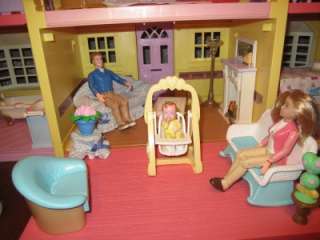 Fisher Price Loving Family House, Furniture, People and Accessories 60 