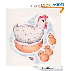 Chicken Toy in Crochet Vintage Crochet Pattern: Unknown:  