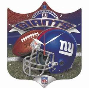    New York Giants NFL High Definition Clock: Sports & Outdoors