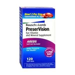  PreserVision Eye Vitamin & Mineral Supplement   120 
