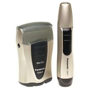  Panasonic ES3830NC Travel Shaver with ER411 trimmer 