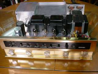   Knight KN 780 Stereo Tube Integrated Amplifier Great Sounding  