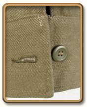WW2 British Army Summer Denim Battle Dress Jacket S  