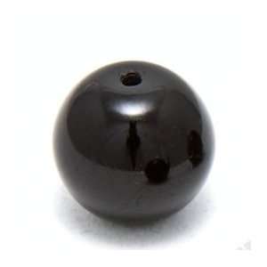  Czech Pressed Beads Round 14mm Black (50 Pcs): Everything 
